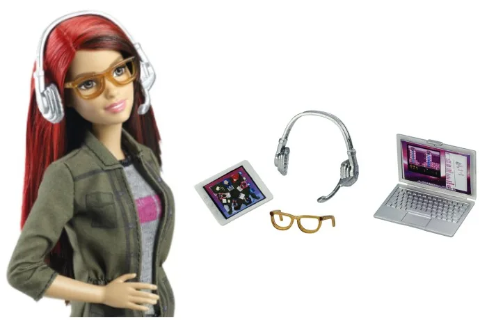 The new Game Developer Barbie from the Barbie Careers line