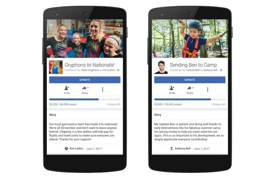 Raising money just got easier with Facebook Fundraisers