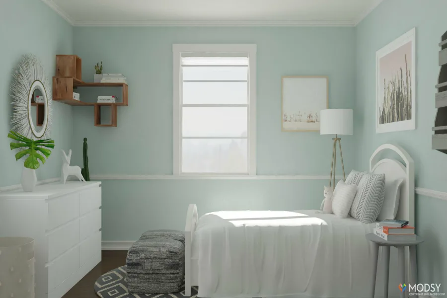 Modsy helps your create a 3D redesign of any room in your house.