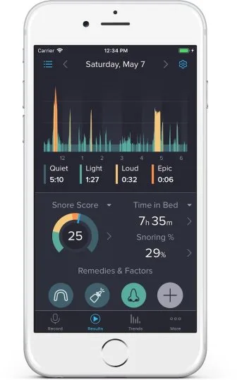 Best sleep tracking apps: SnoreLab