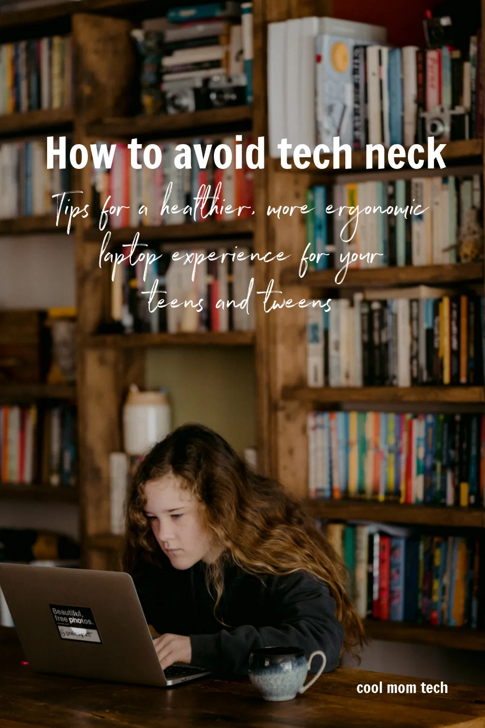How to avoid tech neck: Tips for a healthier, more ergonomic laptop experience for your teens and tweens