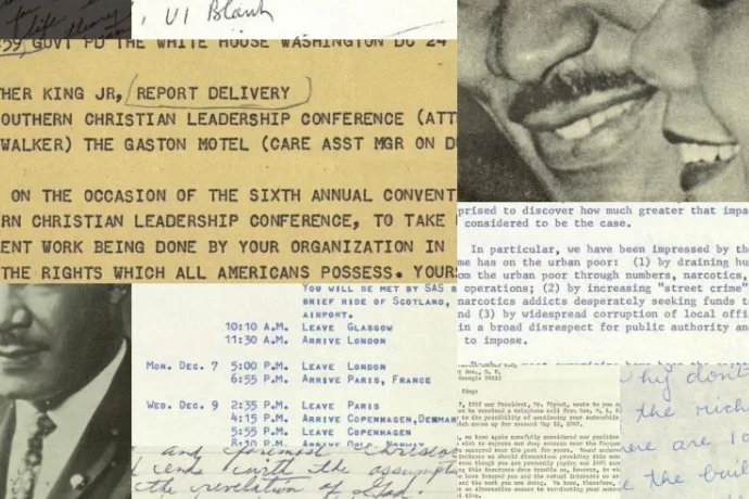 The Martin Luther King Center online digital archives: A remarkable resource for original sources, notes, and memorabilia that bring to life Dr. King's legacy