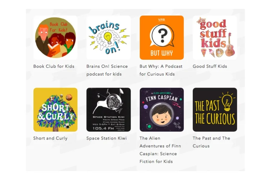 Kids Listen web app curates podcasts for kids
