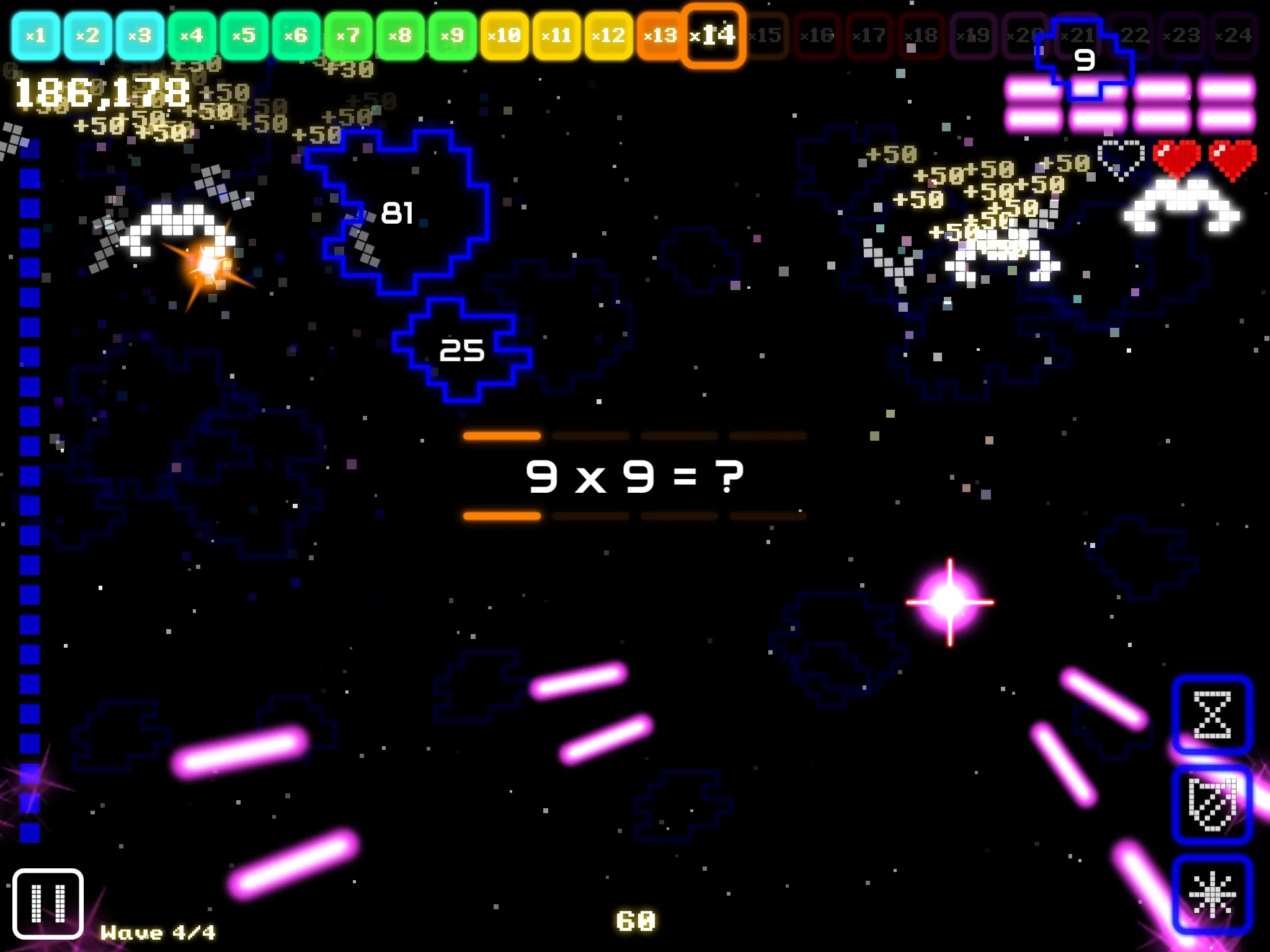 King of Math educational math app for middle school students