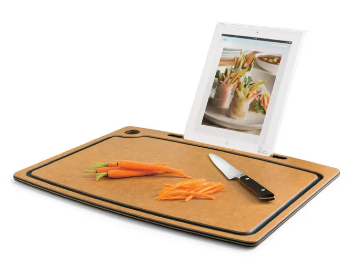 The iPad cutting board. (No, it's not a cutting board that looks like an iPad.)