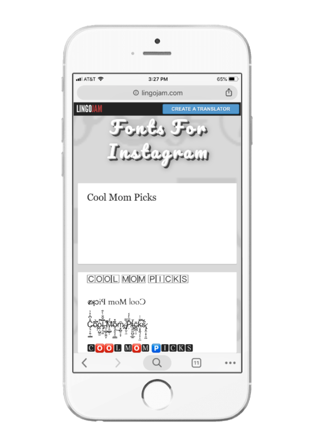How to change the font in your Instagram bio or profile: Step by step instructions on Cool Mom Tech