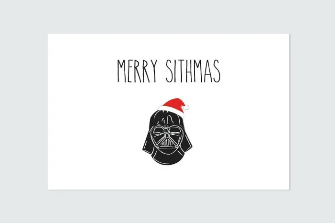 Geeky holiday cards that you can still get in time for Christmas