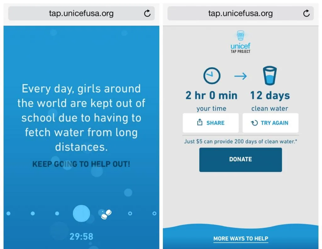 UNICEF Tap Project