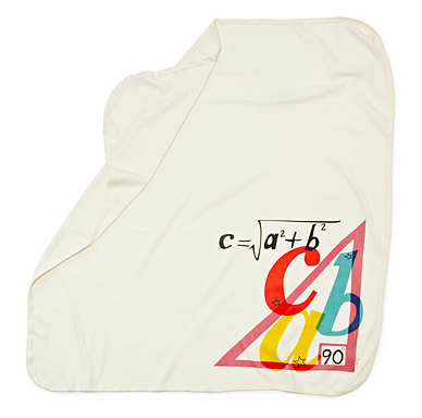 Pythagorean Theorem baby blanket | Cool Mom Tech Pythagorean Theorem baby blanket | Cool Mom Tech