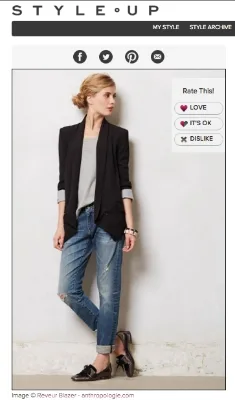 Style Up: Like having a free personal stylist through your computer