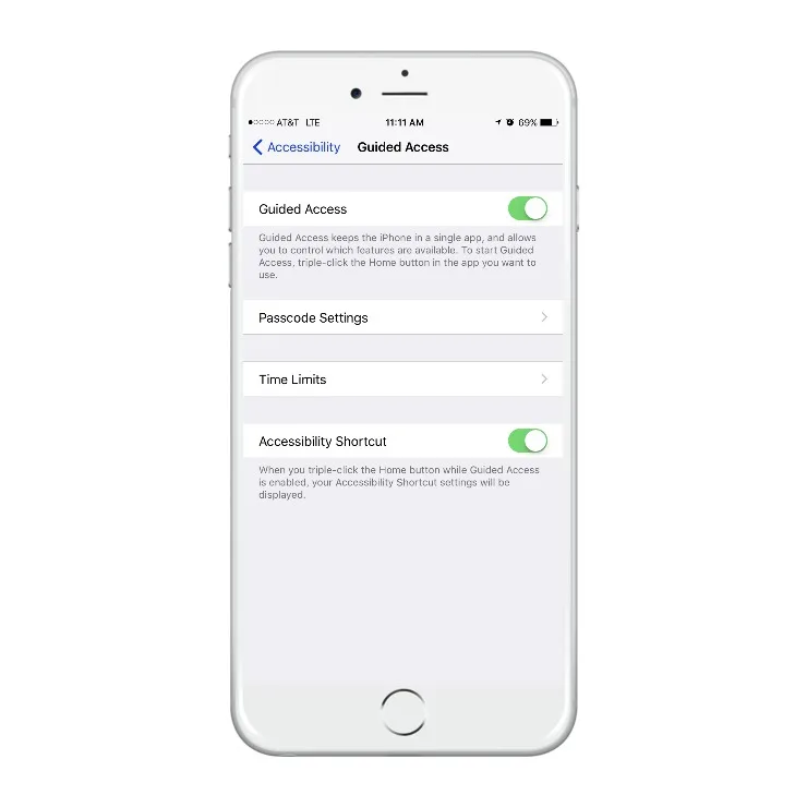 How to disable your touchscreen with Guided Access