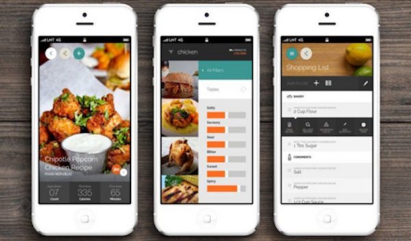 Helpful meal planning apps for families: Yummly