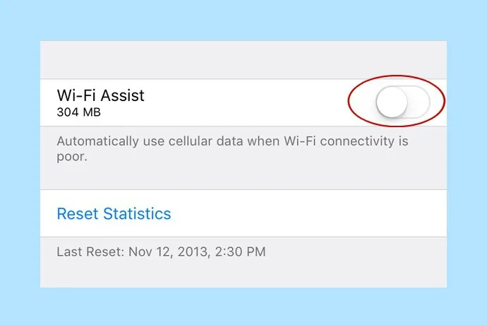 How to turn off Wi-Fi Assist and save yourself battery life and data