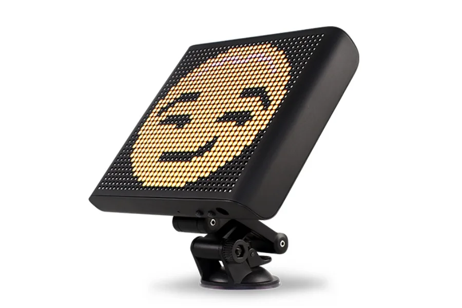 Display emojis, logos, and more from your rear window with Mojipic