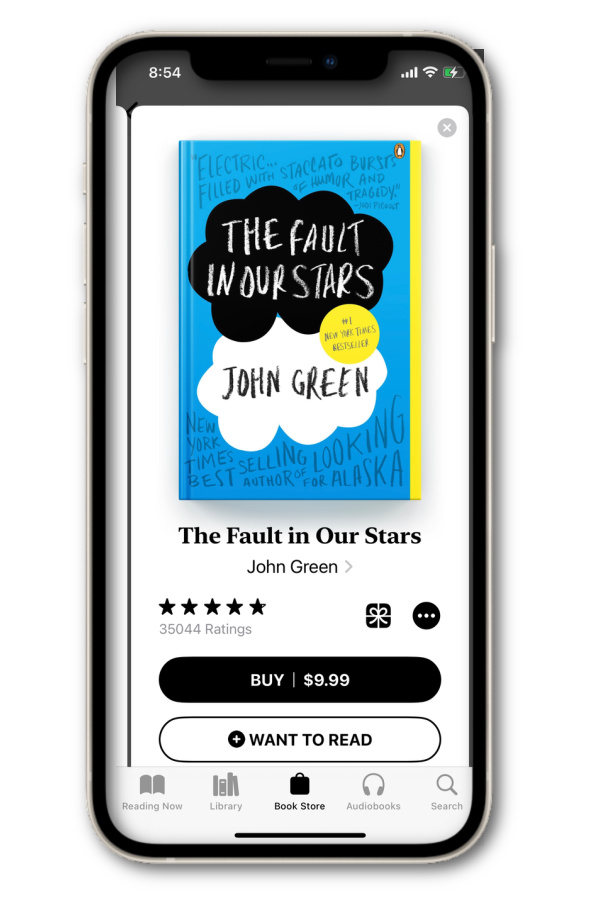 Best reading apps for tweens and teens: Apple Books