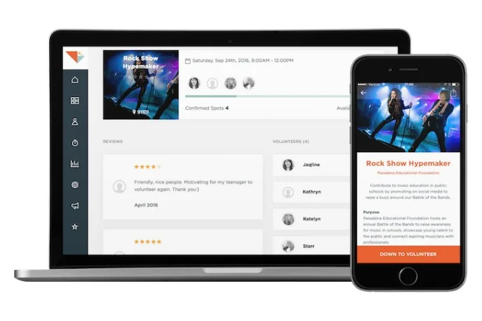 Find opportunities to give back with the free volunteer app Golden.