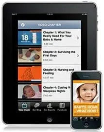 A mobile app for new parents. Nervous, tired new parents.