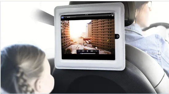 CinemaSeat turns your iPad into your car's DVD player