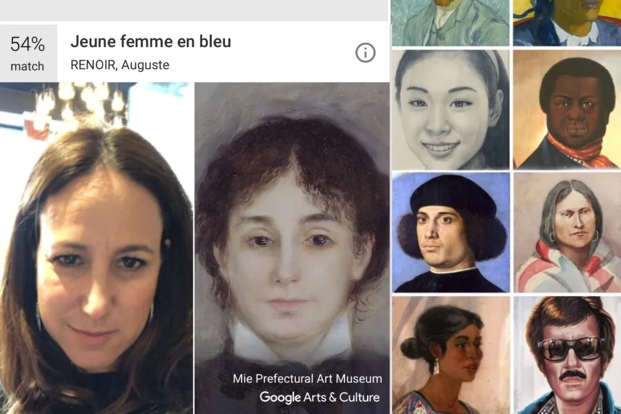 Compare your (silly) selfie with a work of art in the Google Arts & Culture app
