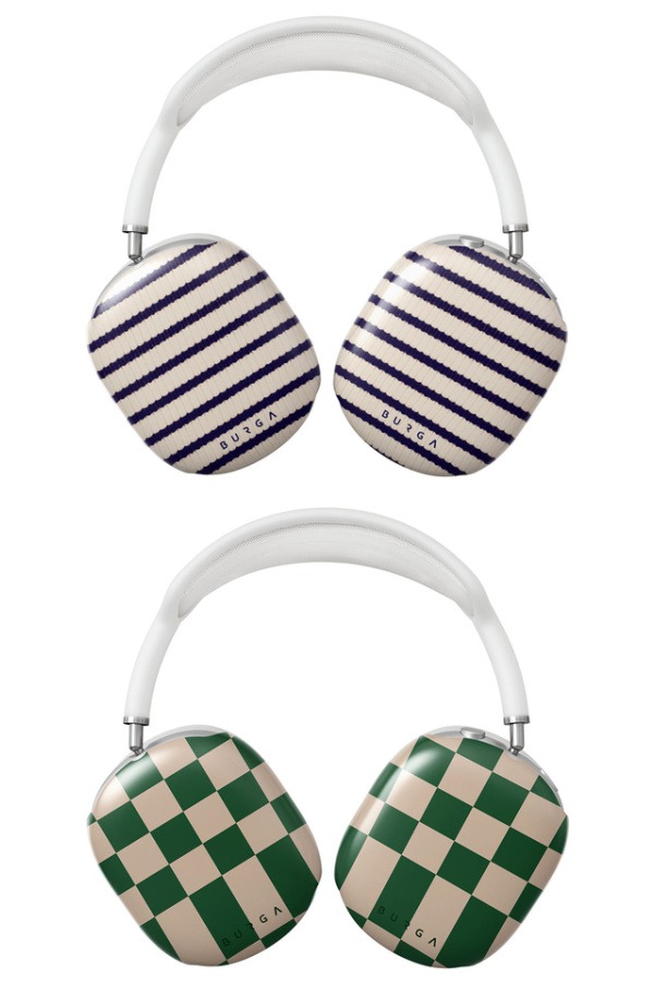 Burga AirPod Max covers in swanky designs from the Sundays Club design collection