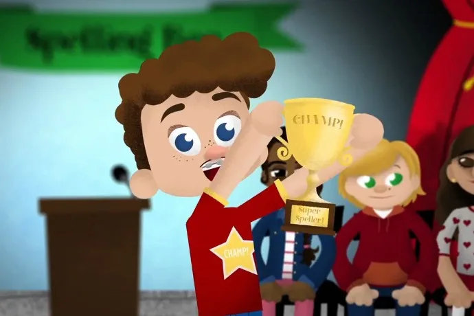 Danny Weinkauf's Champion of the Spelling Bee song