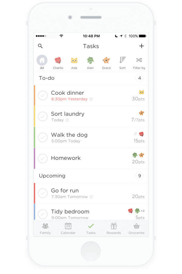 Best family organization apps: Our Home