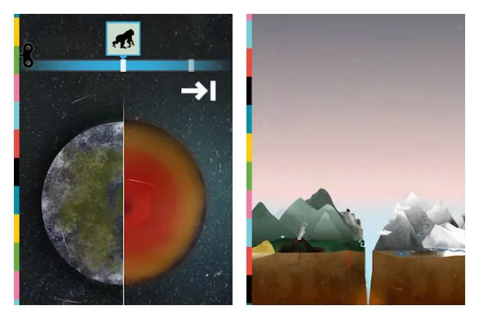 Explore our planet with The Earth by Tinybop.