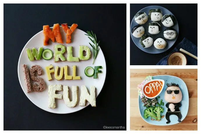 Samantha Lee's amazing food art on Instagram