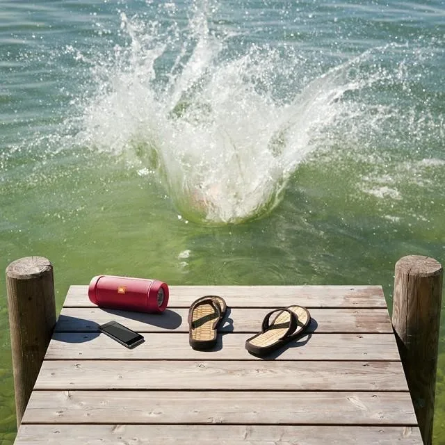 Devices that deserve to go on family vacation: JBL waterproof Bluetooth speaker