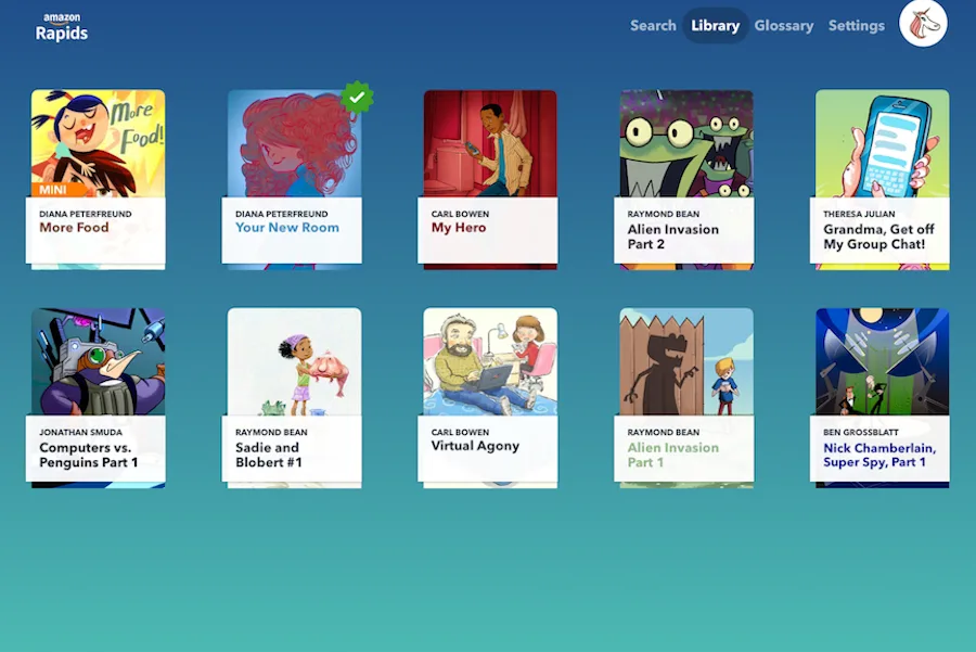 Amazon Rapids: One of 2 smart, free ways to help get kids reading