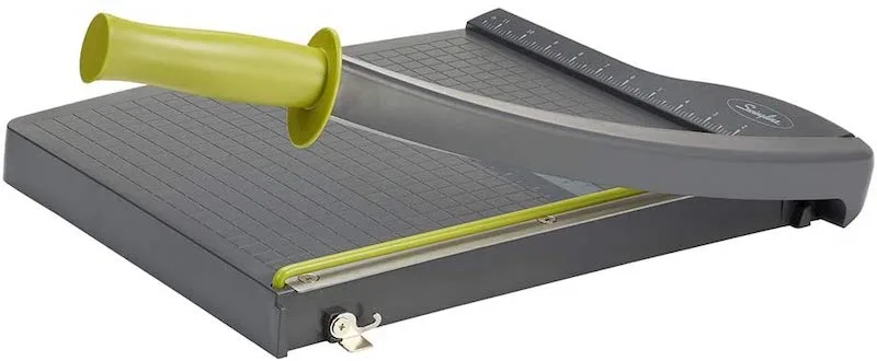 Must-have gadgets for homeschooling: If you print a lot of crafts or flashcards, you'll want a paper cutter.