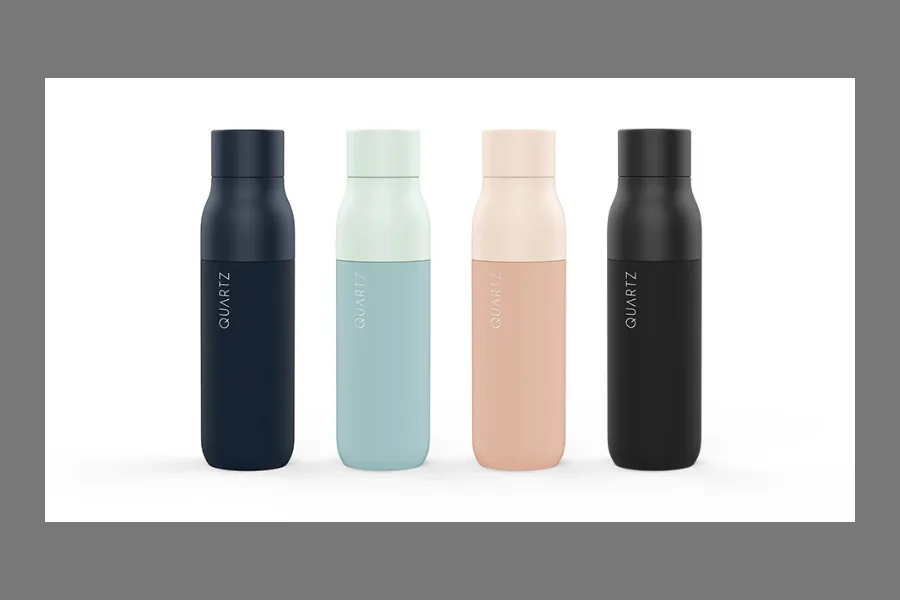 The Quartz self-cleaning water bottle