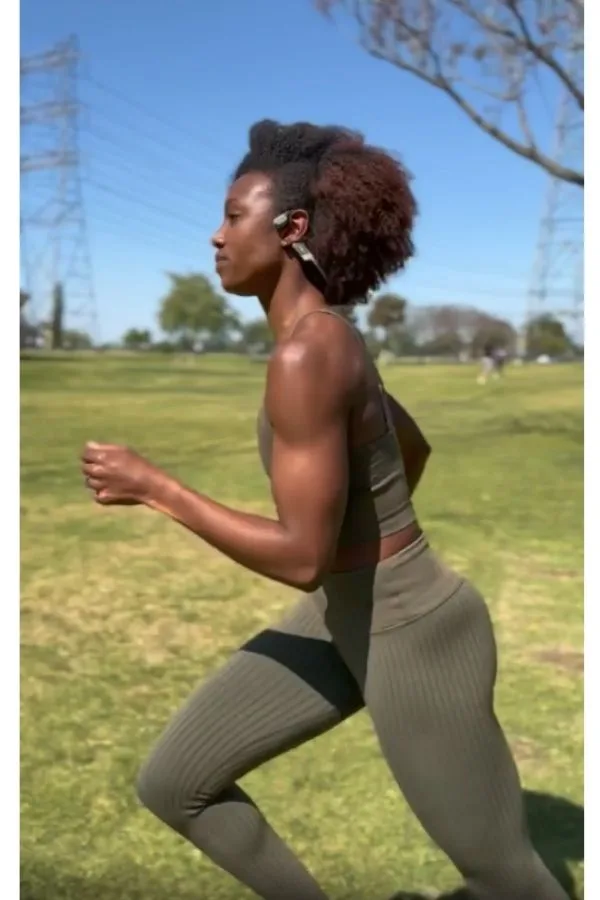 Shokz OpenRun Pro headphones keep your ears open while you listen to music