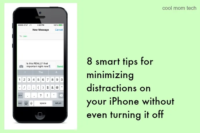 8 tips for making your iPhone less distracting