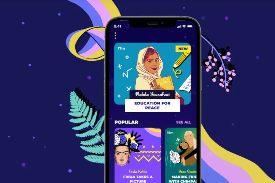 The new Rebel Girls app puts kids' favorite inspiring women right in their earbuds