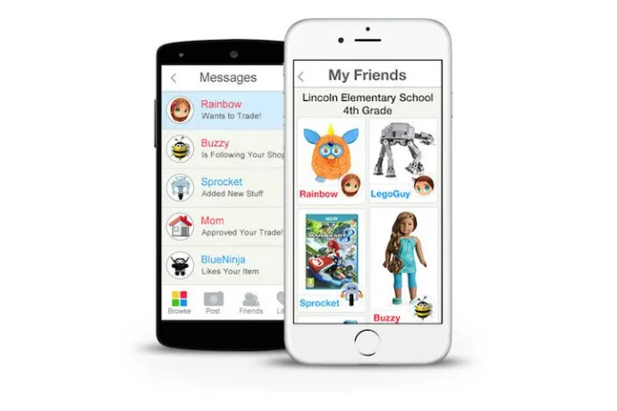 Help your kids trade their unwanted toys on the Kids Trade app.