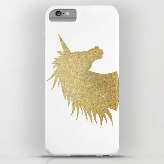 Unicorn iPhone cases: Heart unicorn case at Casetify