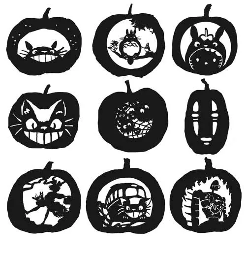 Free Baby Groot pumpkin carving template from Pumpkin Pile