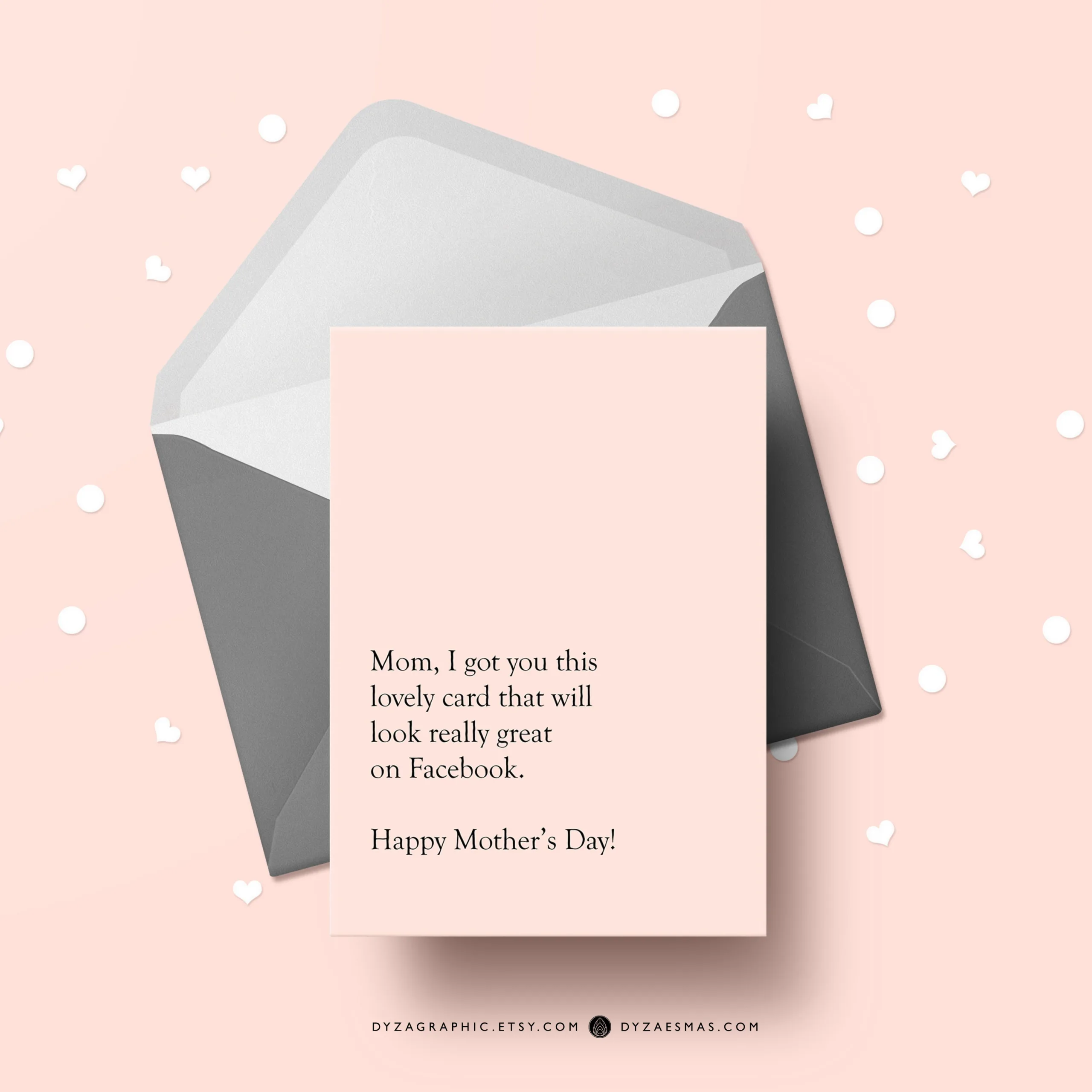 Mother's Day card: The Mom Texter