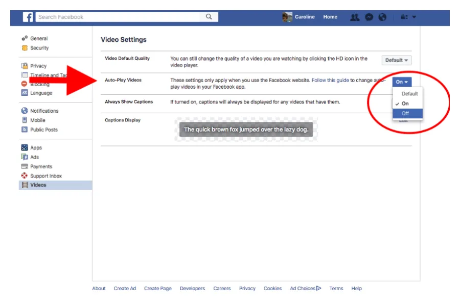 Don't waste your data! Here are a few easy steps to disable video autoplay on Facebook and Twitter.