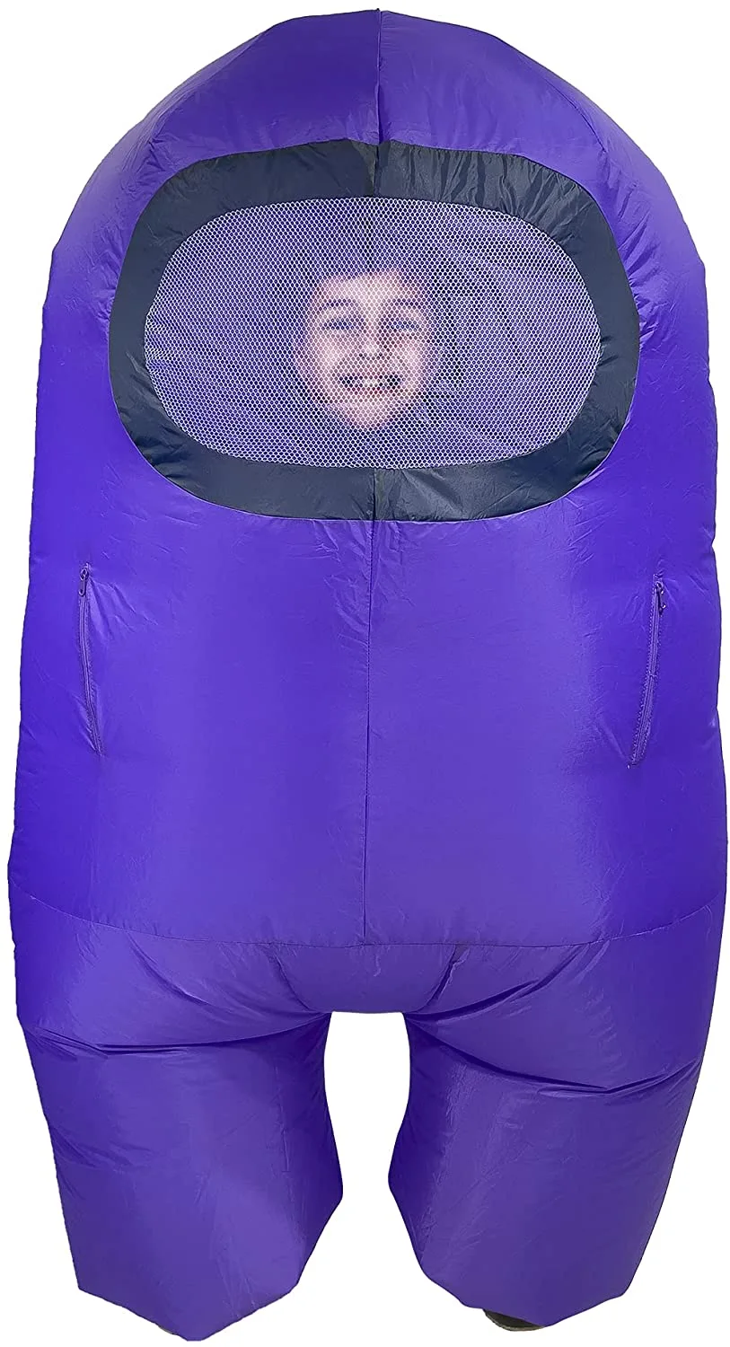 We found the official Among Us costumes, and they're awesome!