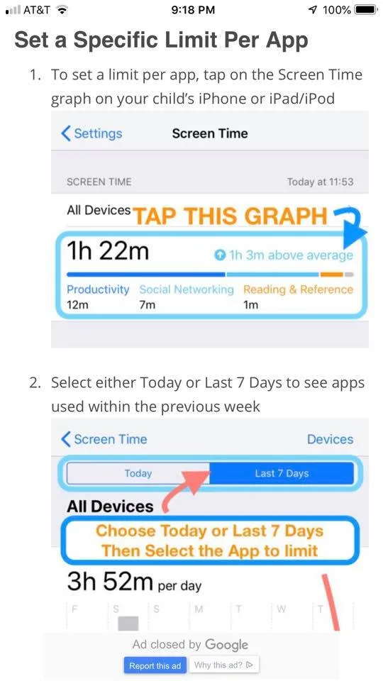 How to block certain apps on the iPhone with the Screen Time app