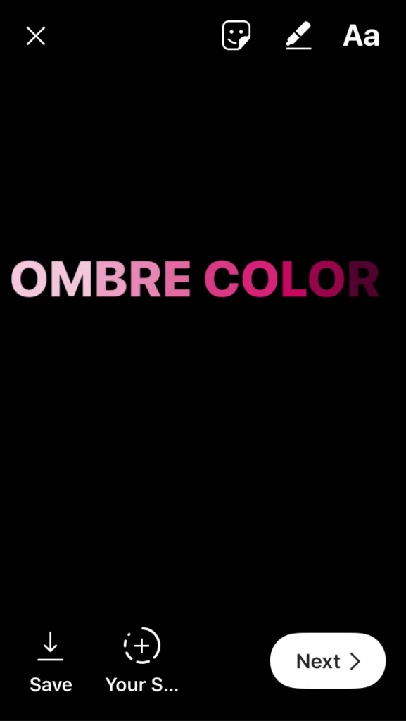 Instagram stories design tutorial: Making ombre text overlays | cool mom tech
