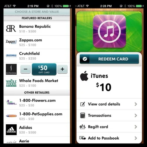 gyft gift card app