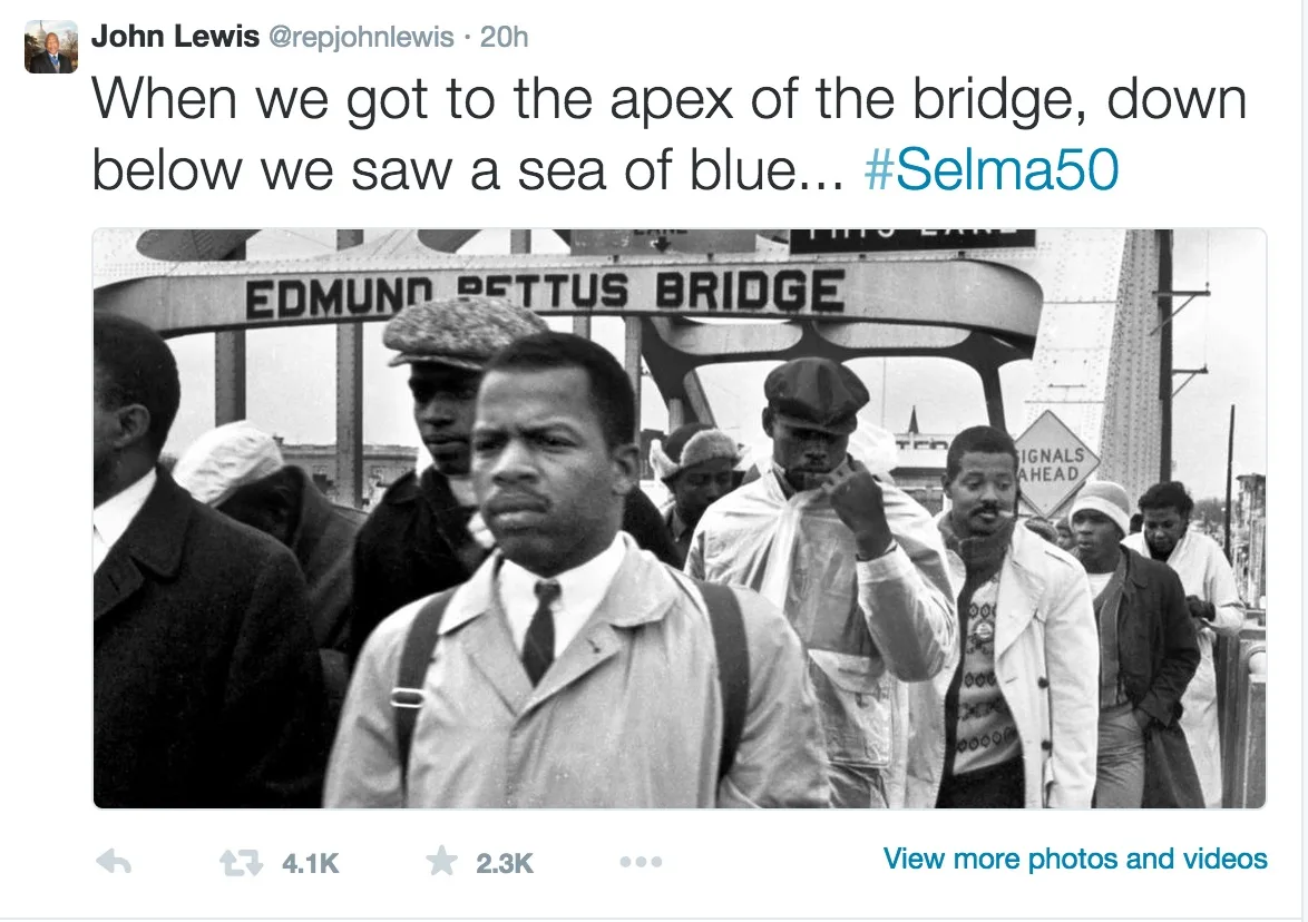 Rep Jon Lewis on Twitter: A must-read for talking to kids about #selma50