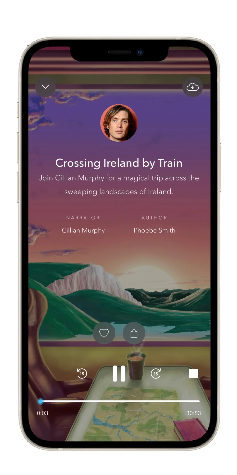 Sleep Stories on the Calm app feature wonderful celebrity voices like Cillian Murphy, Idris Elba, and Priyanka Chopra Jonas