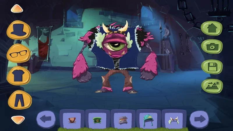 Not-too-scary Halloween apps for kids: Halloween Dress Up