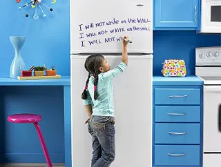 The coolest fridge ever comes with markers