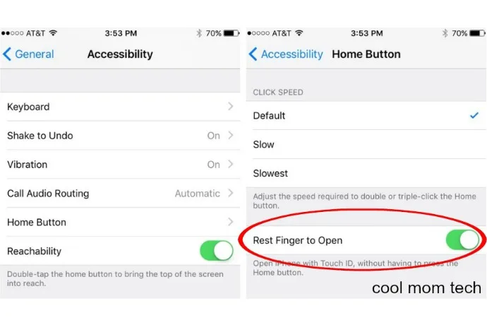 Here's how to disable press home to unlock on the iPhone