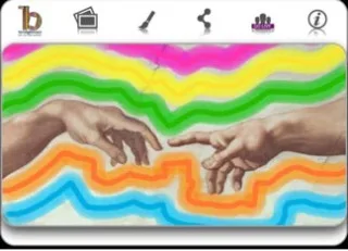 Bridgeman Art Doodle App: Van Gogh + Street Art? Yes, please.
